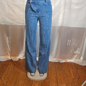 Classic Blue Flare Jeans for Women